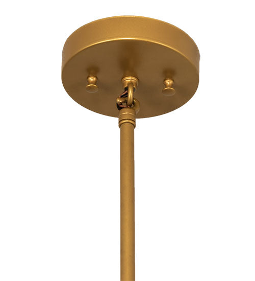 5" Wide Gold 1 Light Pendant Hardware