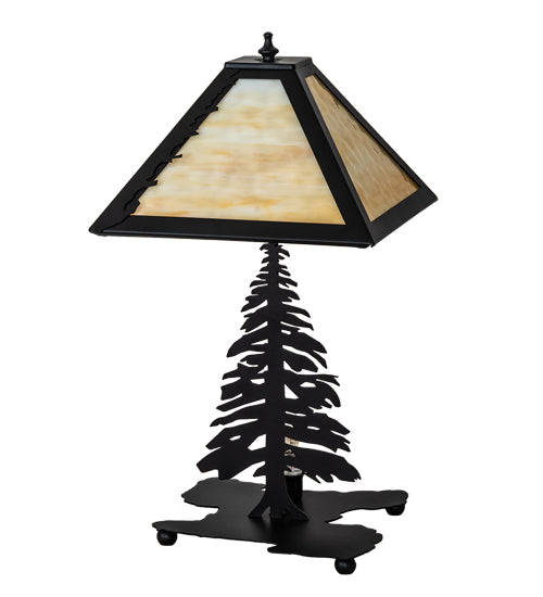 22" High Tall Pines Table Lamp