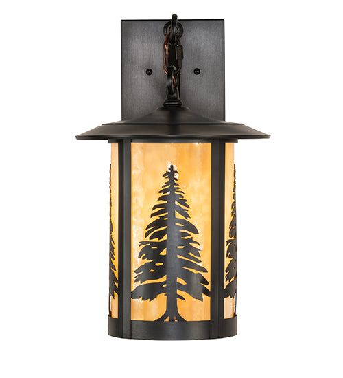 10" Wide Fulton Tall Pines Wall Sconce