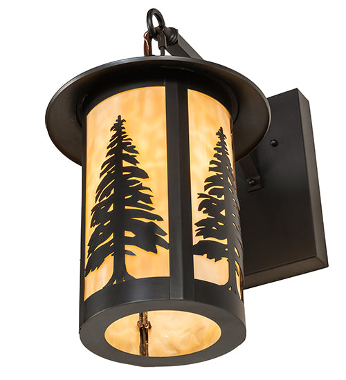 10" Wide Fulton Tall Pines Wall Sconce