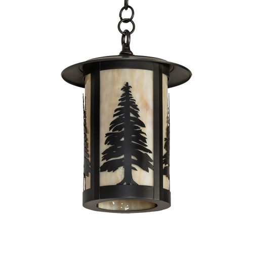 10" Wide Fulton Tall Pines Mini Pendant