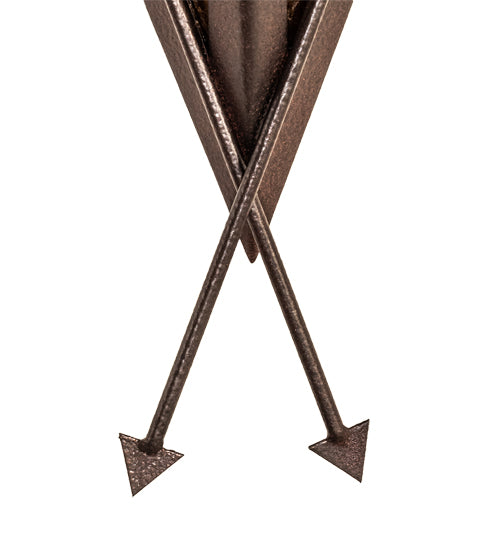 15" Wide Desert Arrow Wall Sconce