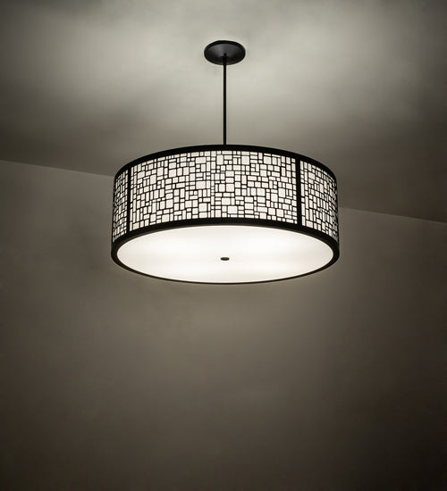 36" Wide Cilindro Deco Pendant