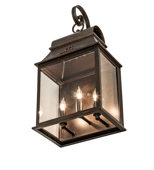 10" Wide Bastille Lantern Wall Sconce