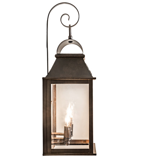 10" Wide Bastille Lantern Wall Sconce