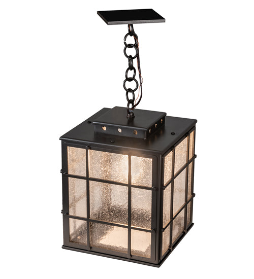 10" Square Pontrefract Lantern Mini Pendant