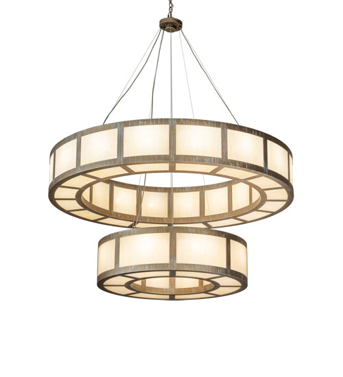 60" Wide Alessandro 2 Tier Pendant