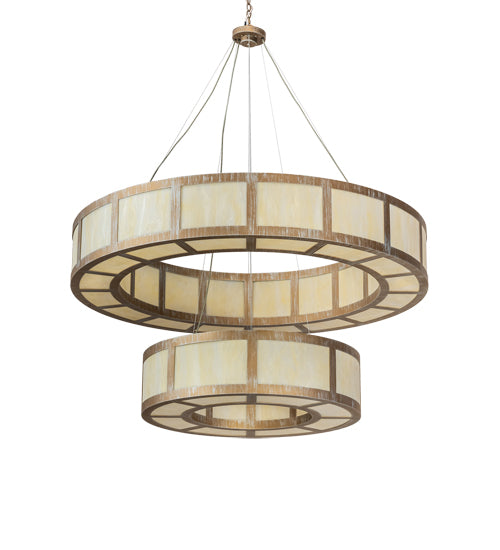 60" Wide Alessandro 2 Tier Pendant