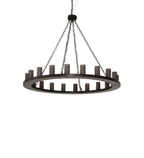 60" Wide Loxley 20 Light Chandelier