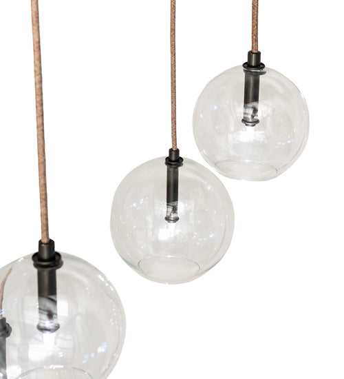 80" Long Alva Orb 18 Light Cascading Chandelier