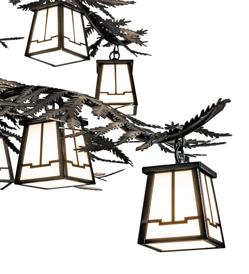 39" Wide Pine Branch Valley View 10 Light Chandelier