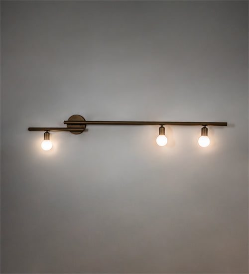 60" Wide Alva 3 Light Wall Sconce