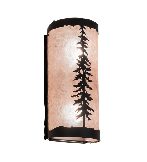 5" Wide Tall Pines Wall Sconce