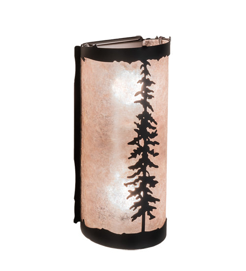 5" Wide Tall Pines Wall Sconce