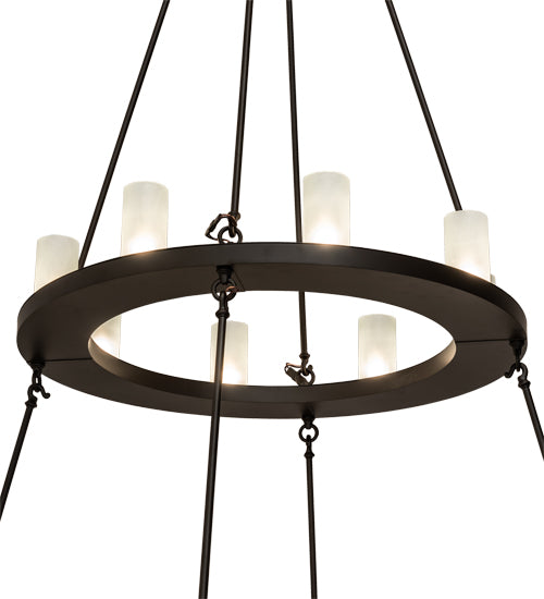 54" Wide Loxley 24 Light Two Tier Chandelier