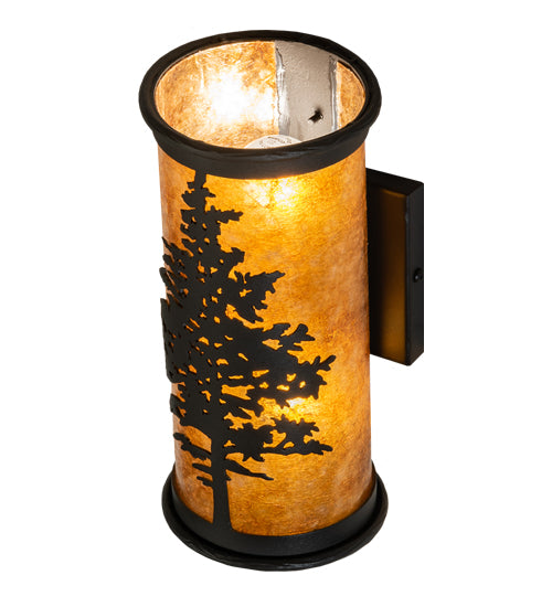 6" Wide Tamarack Wall Sconce