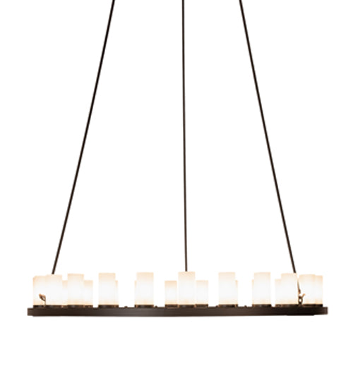 60" Wide Loxley 21 Light Chandelier