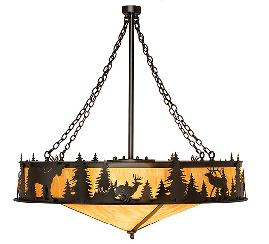 48" Wide Roosevelt Inverted Pendant