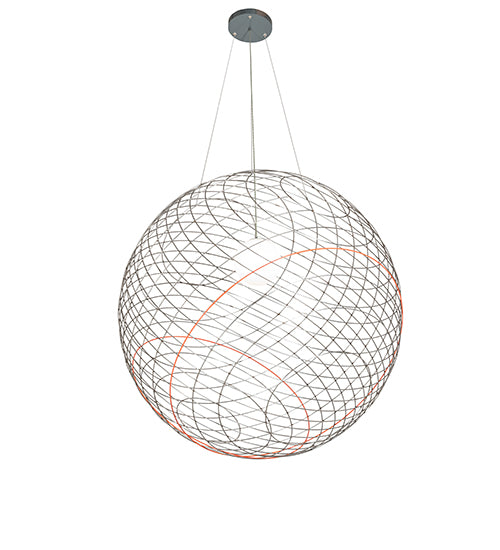 60" Wide Geosphere Pendant