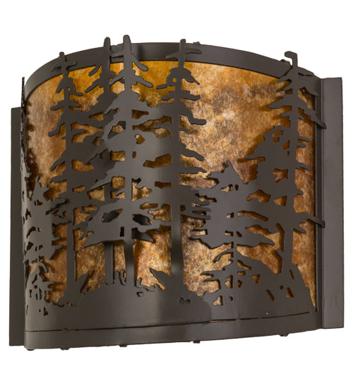 12"W Tall Pines Wall Sconce