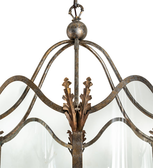 27" Wide Lourdes 6 Light Pendant