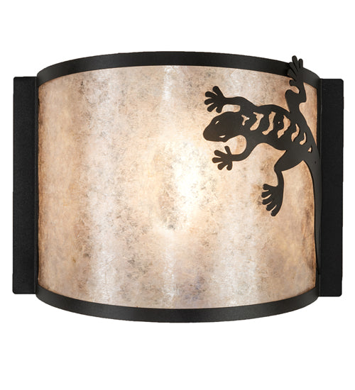 12" Wide Gecko Wall Sconce