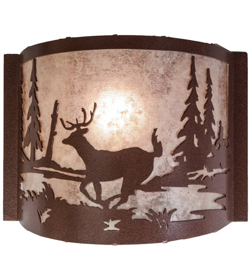 12"W Deer Creek Wall Sconce