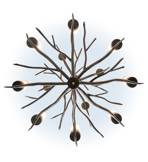 42" Wide Winter Solstice 12 Light Chandelier