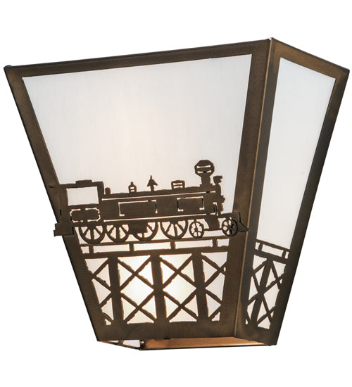 13"W Train Wall Sconce