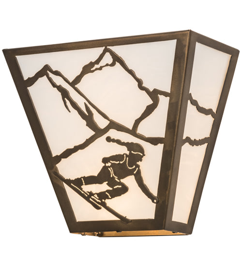 13"W Alpine Wall Sconce