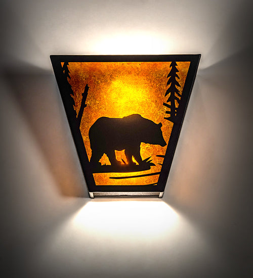 13" Wide Bear Creek Wall Sconce