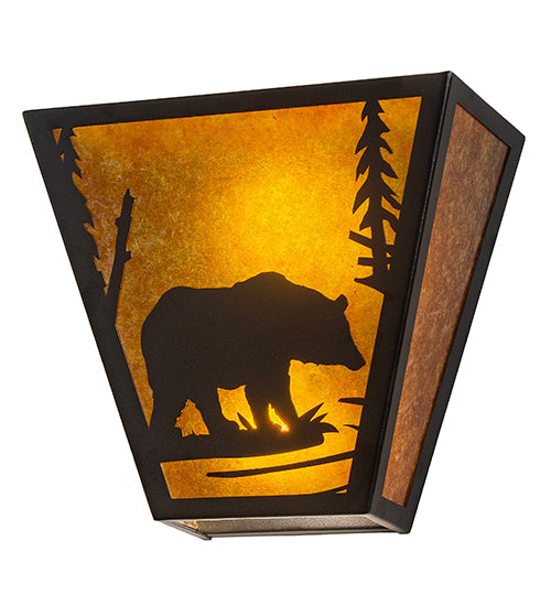 13" Wide Bear Creek Wall Sconce