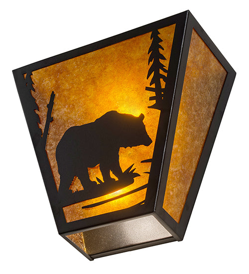 13" Wide Bear Creek Wall Sconce