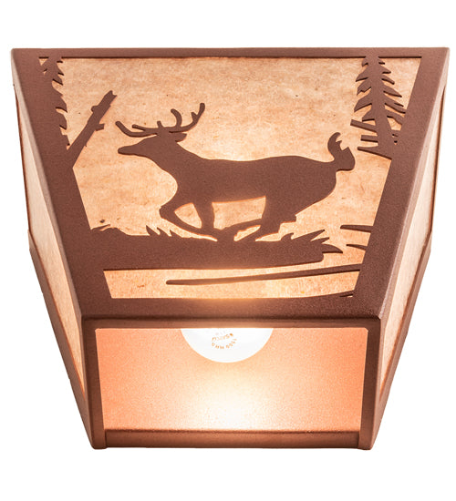 13" Wide Deer Creek Wall Sconce