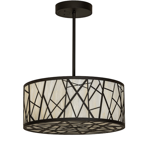 24" Wide Cilindro Rich Pendant