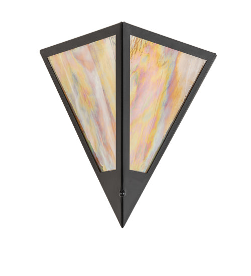 14" Wide Mission Point Wall Sconce