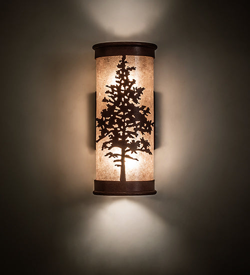 5" Wide Tamarack Wall Sconce