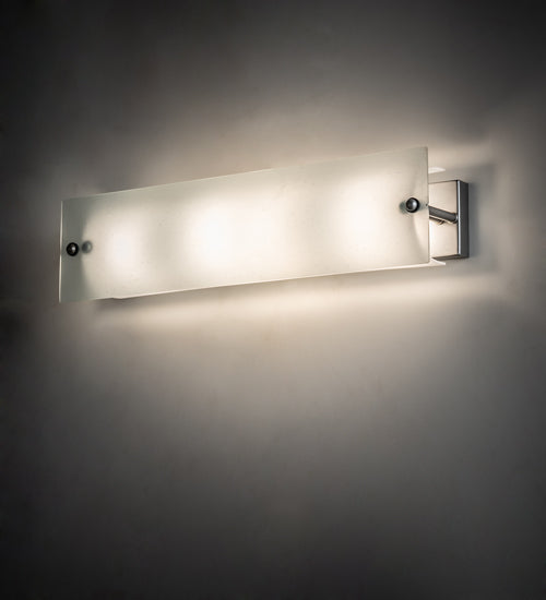 24" Wide Quadrato Vanity Light