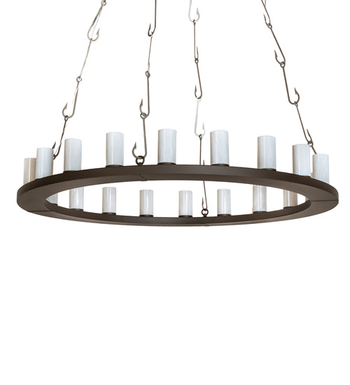 60" Wide Loxley Angler 20 Light Chandelier