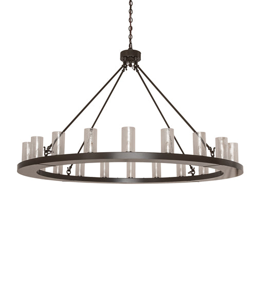 60" Wide Loxley 20 Light Chandelier