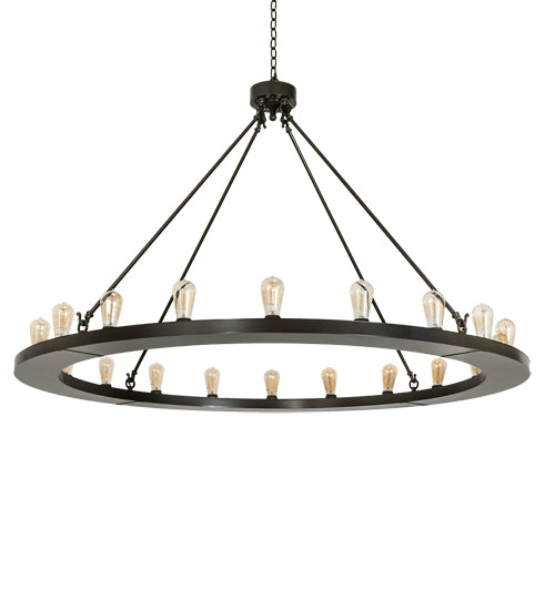 60" Wide Loxley 20 Light Chandelier