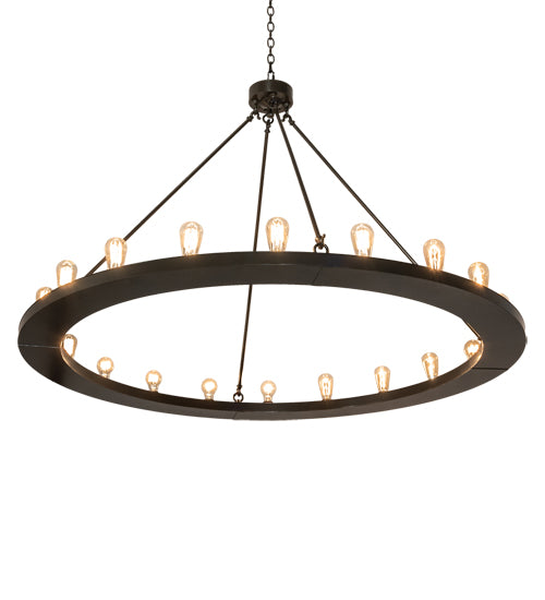 60" Wide Loxley 20 Light Chandelier