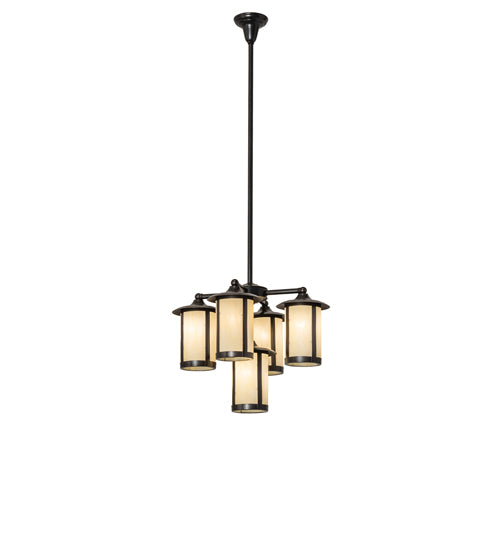 24" Wide Fulton 5 Light Chandelier