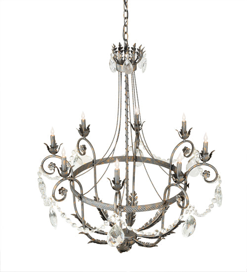 40" Wide Antonia 8 Light Chandelier