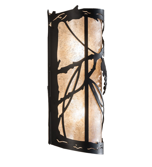 10" Wide Whispering Pines Wall Sconce