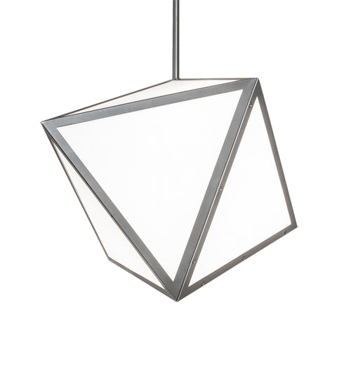 18" Square Argyle Pendant