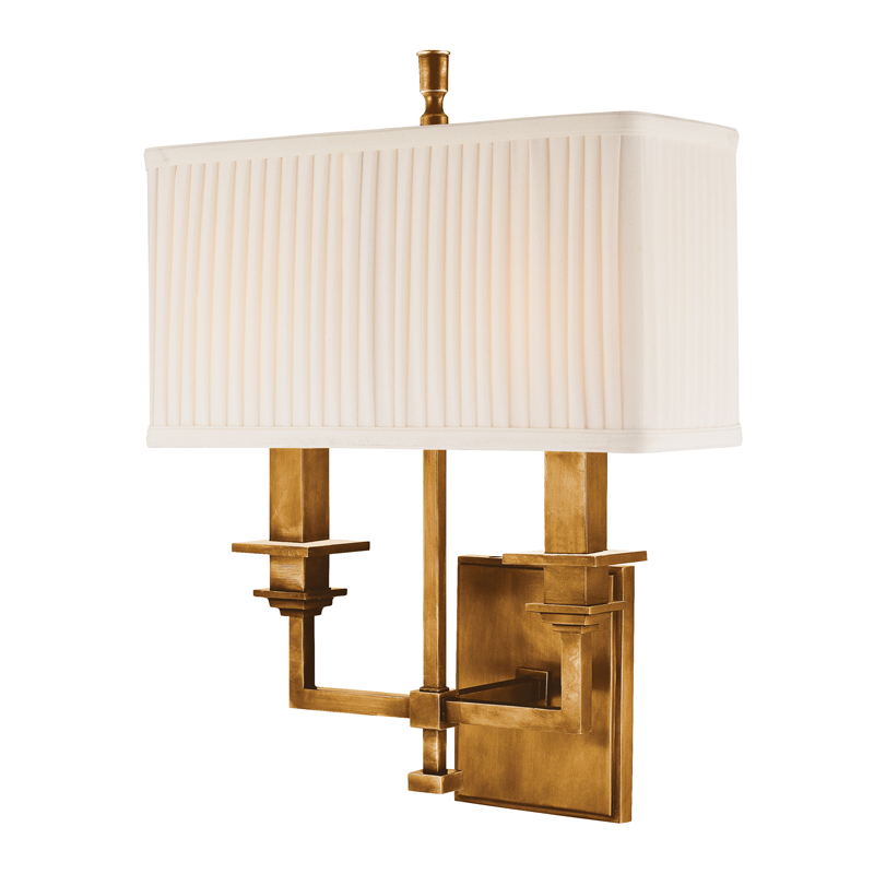 Berwick Wall Sconce 12" - Aged Brass