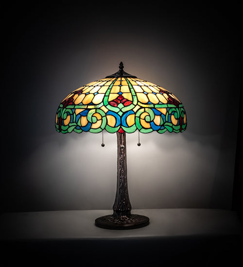 22" High Duffner & Kimberly Colonial Table Lamp