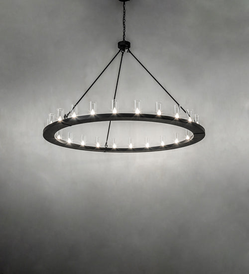 72" Wide Loxley 24 Light Chandelier