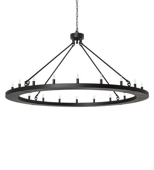 60" Wide Loxley 20 Light Chandelier